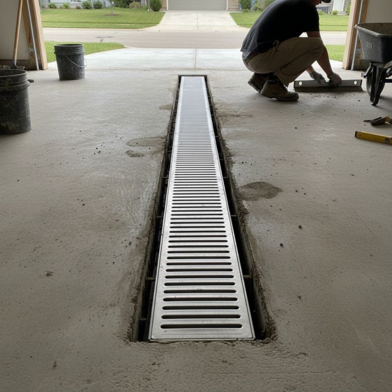 Basement Drainage Installation